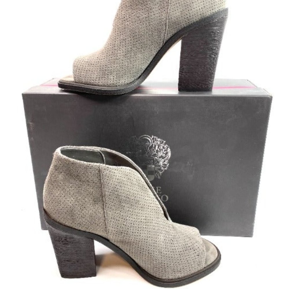 VINCE CAMUTO Kalei Suede Booties 6.5 New - Picture 3 of 10